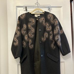 Lovely Collarless Coat